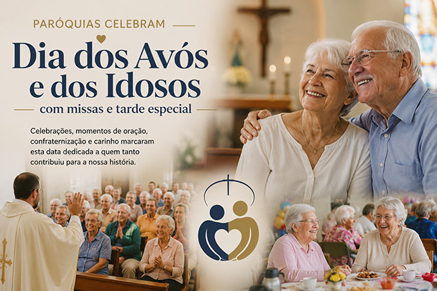 Paróquias de Itu celebram o Dia Mundial dos Avós e dos Idosos com missas e programação especial