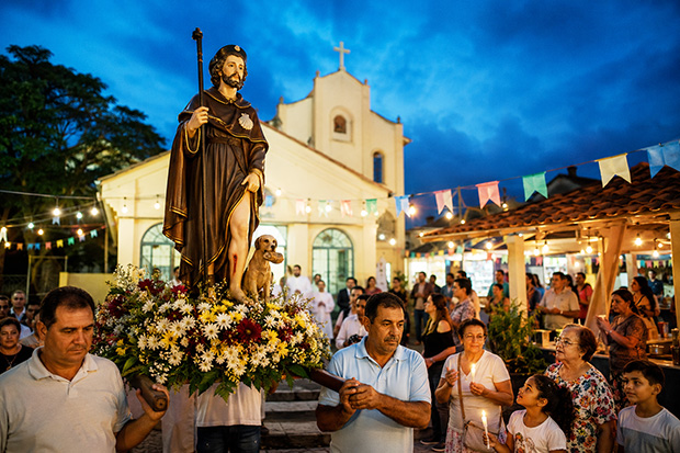 Solenidade de São Roque  e quermesse neste  final de semana