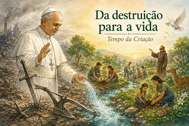 Papa pede que instrumentos de destruição sejam colocados a serviço da vida