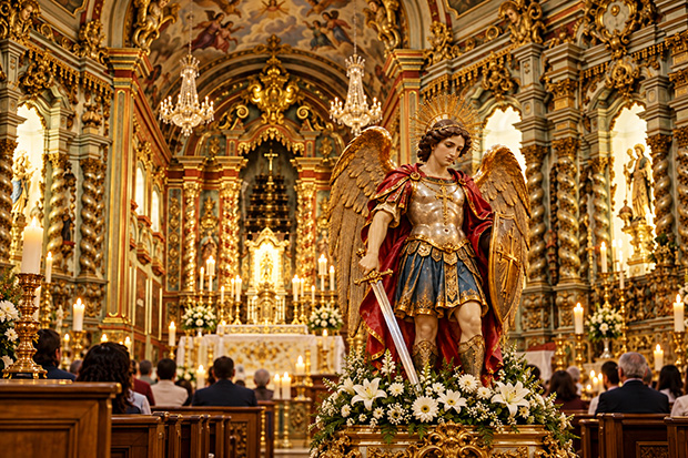 Festa de São Miguel Arcanjo na   Paróquia Nossa Senhora da Candelária