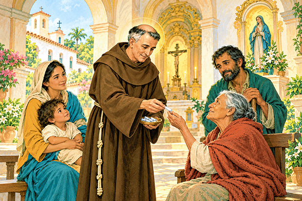 Missa de Frei Galvão na São João Batista