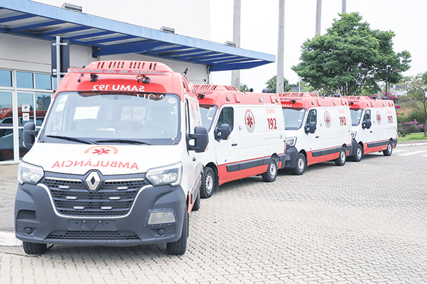 Itu recebe quatro novas ambulâncias  para reforçar atendimento de urgência