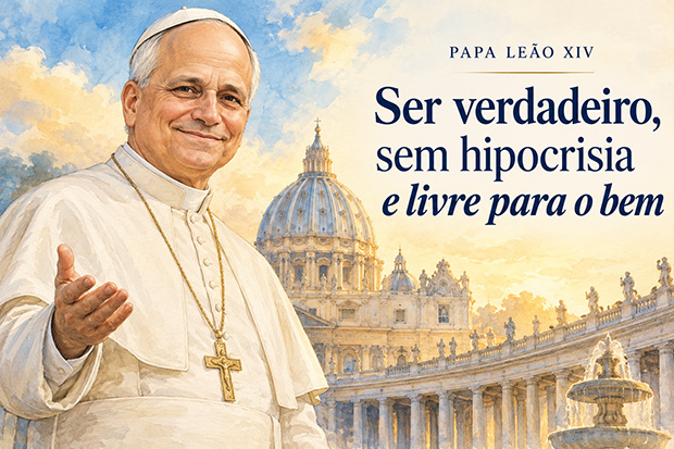 Leão XIV: ser verdadeiro, sem hipocrisia e livre para o bem