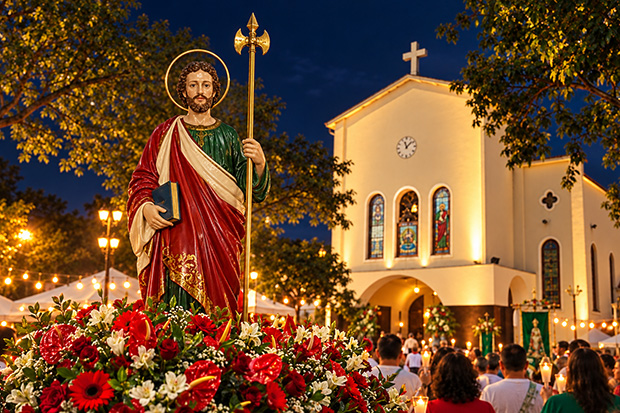 Novena em honra a São Judas Tadeu  começa nesta segunda