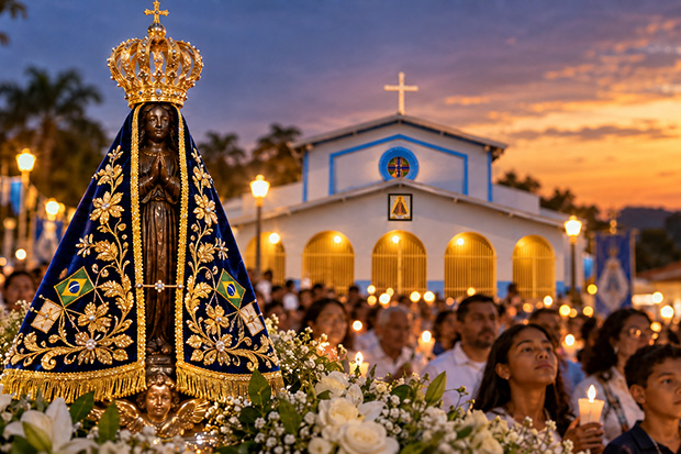 Novena em honra a Nossa Senhora Aparecida começa neste sábado